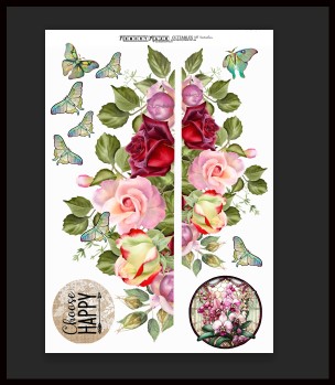 Roses Scrappable min buy 5
